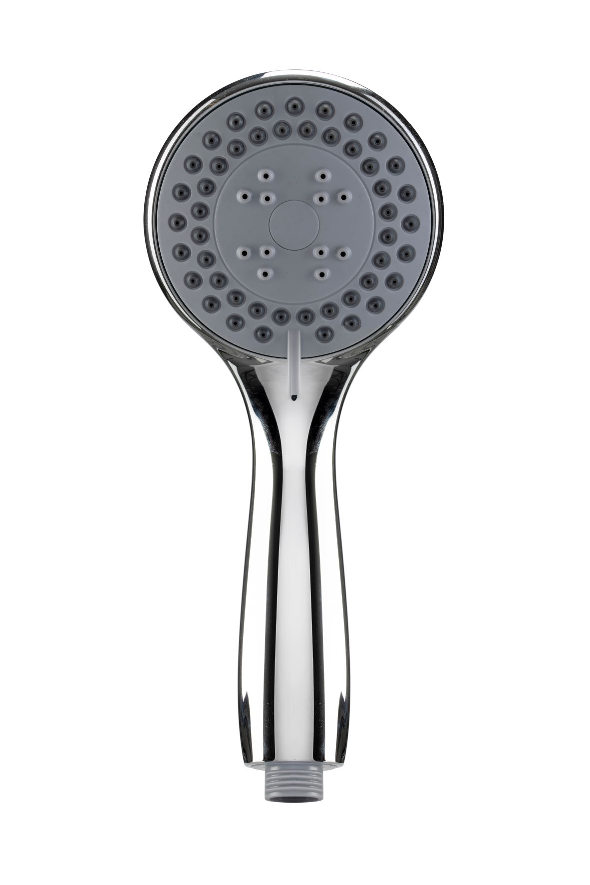 Chrome three function shower handset