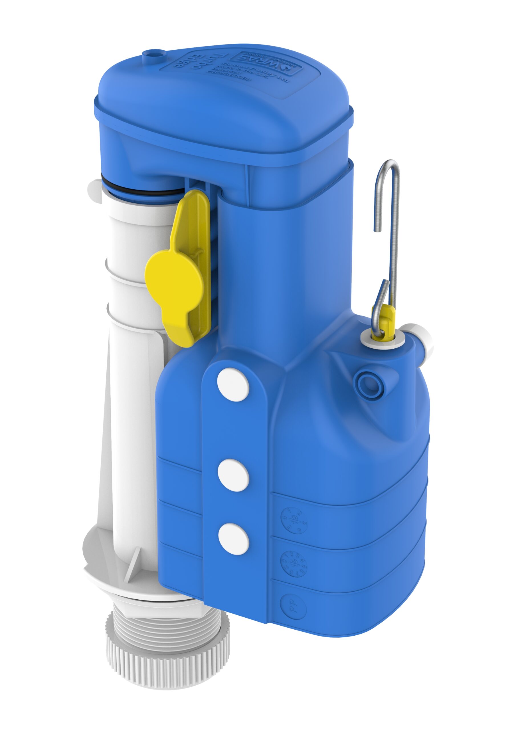 Dudley ‘Turbo EDGE’ Compact Syphon, 6/7/9L Duoflush, Adjustable from 191mm to 241mm (7.1/2″ – 9.1/2″), Shrink Wrapped