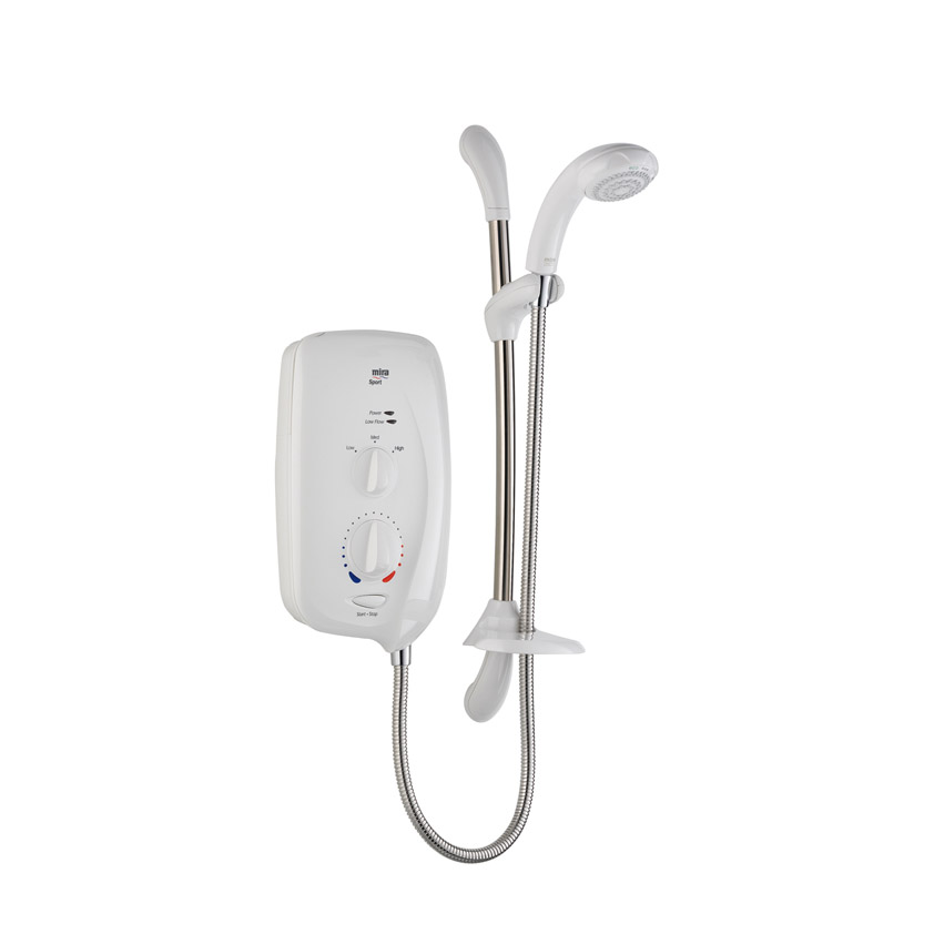 Mira Sport 9.8 kw Electric Shower in White