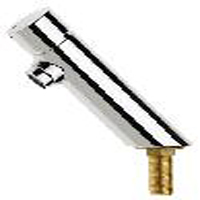 Washbasin tap self closing manual operation for cold water