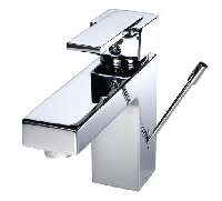 Single Lever Basin Mixer with Pop-Up