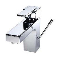 Single Lever Basin Mixer with Pop-Up