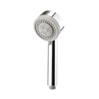 Tech Three Function Shower Handset with the following features:Rub Clean NozzlesCompatible with all 1/2 inch B.S.P. thread fittings as per standard hoses