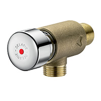 Wall-mounted basin tap