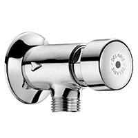 Exposed time flow urinal valve