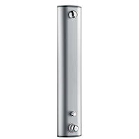 Thermostatic time flow shower panel
