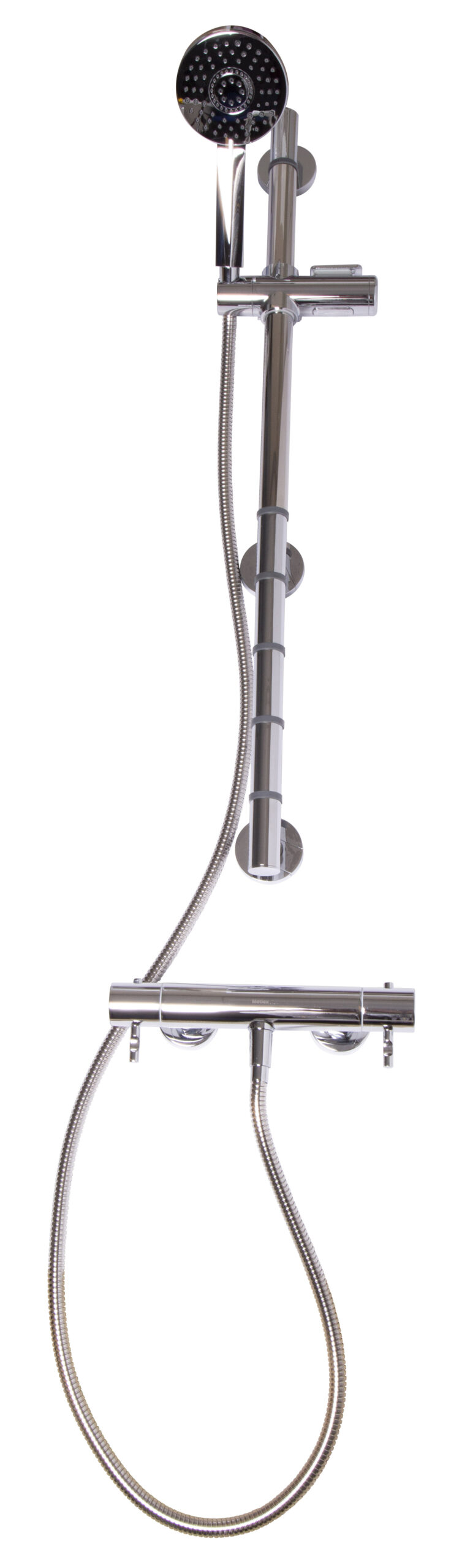 Single Outlet Thermostatic Mixing Valve Assistive Shower Set