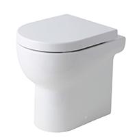 Nuvola Back to wall mini when used with the appropriate conceala cistern OLI74