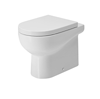 Nuvola back to wall single flush 3 litres when used with the appropriate conceala cistern OLI74