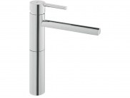 BASIN MIXER HIGH SPOUT WITH COLD START AND TWO-STEP CARTRIDGE