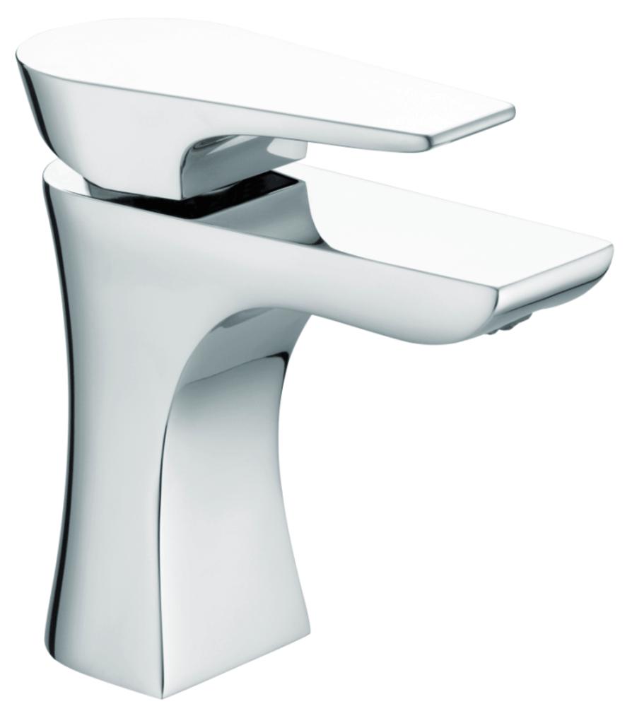 Hourglass Basin Mixer Chrome