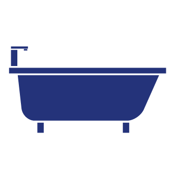 Baths freestanding