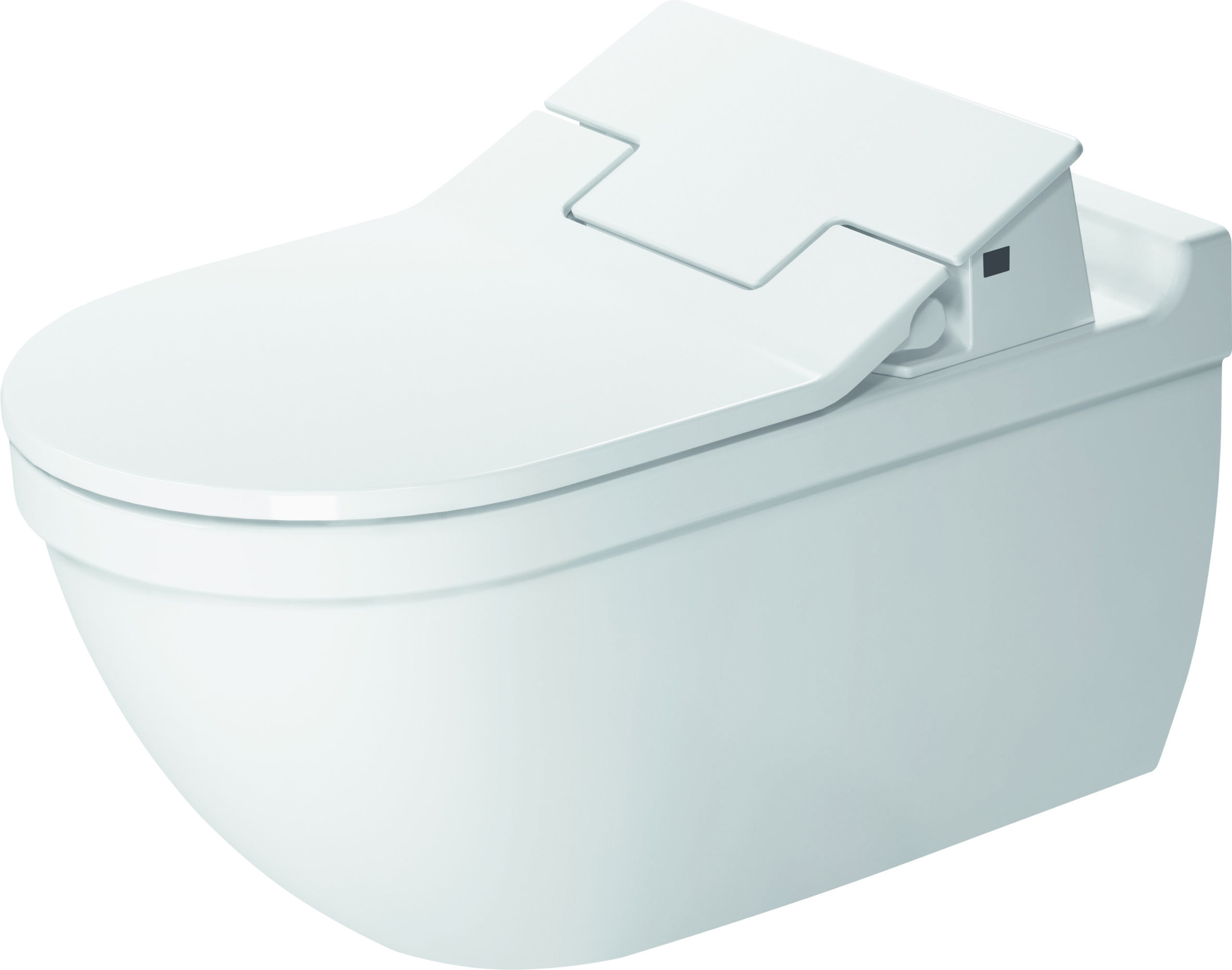 Toilet wall mounted 620 mm, Starck 3, colour White, washdown model