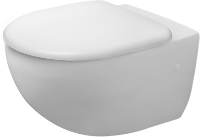 Toilet wall mounted 570 mm, Architec, colour White, washdown model