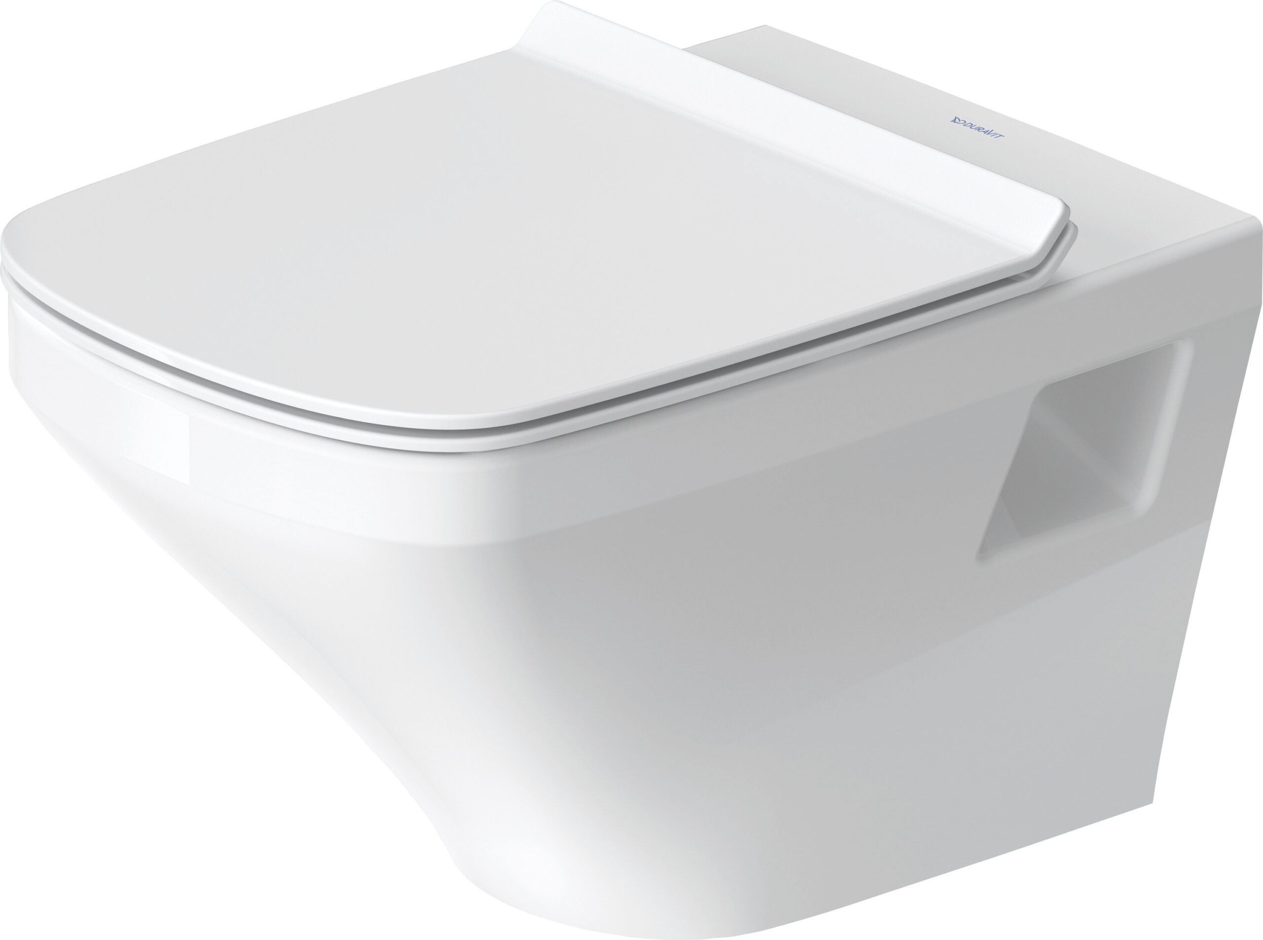 Toilet wall mounted 540 mm, DuraStyle, colour White, washdown model, rimless