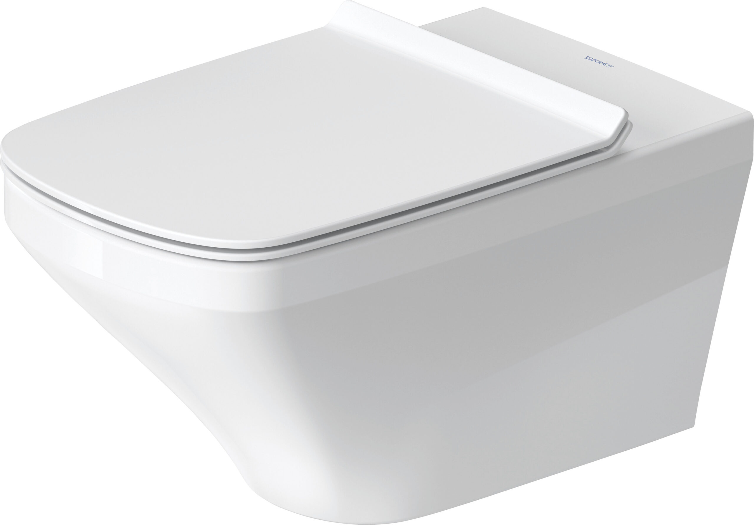 Toilet wall mounted 620mm DuraStyle colour White washdown model, rimless, WonderGliss