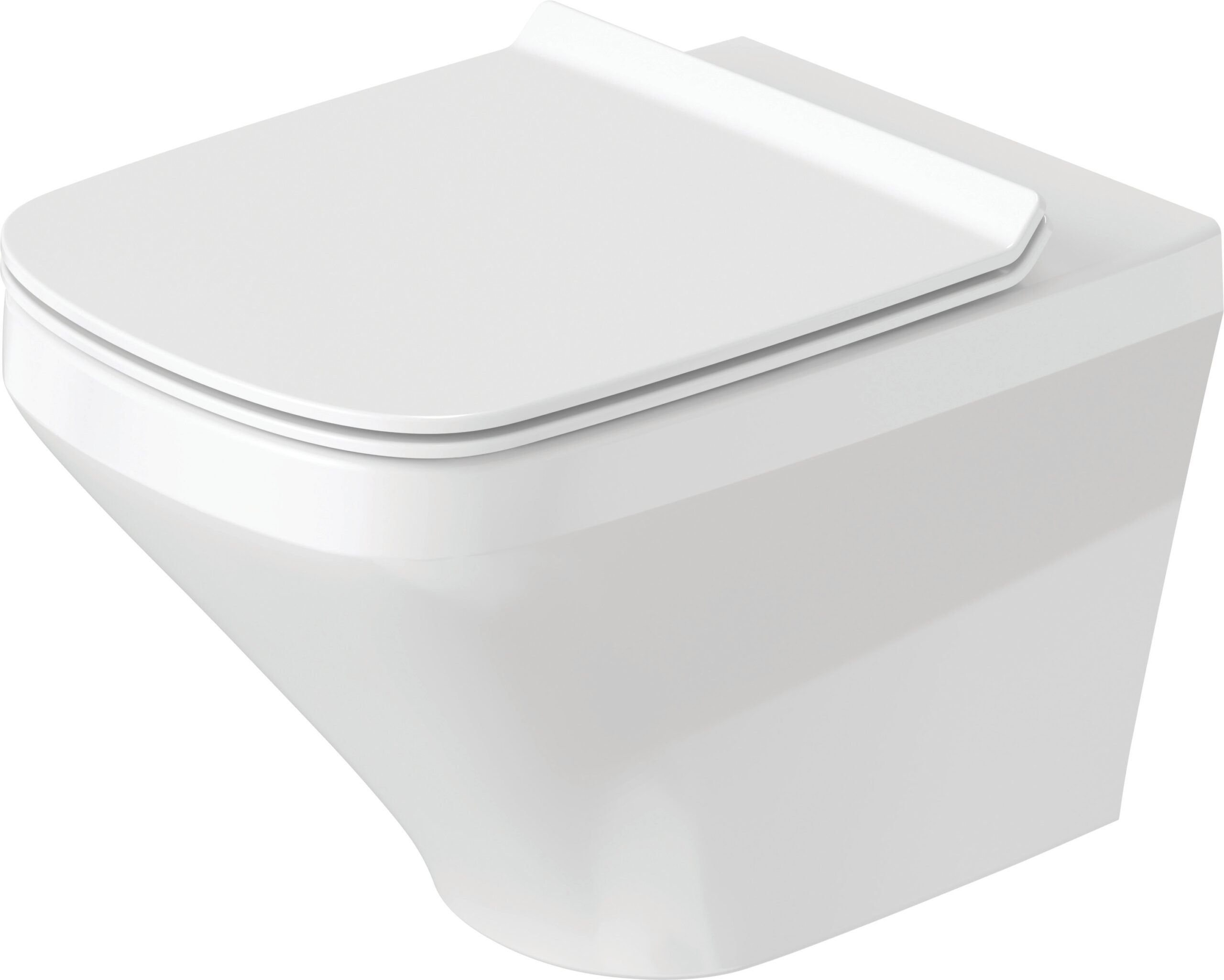Toilet wall mounted 540 mm, DuraStyle, colour White, washdown model, rimless