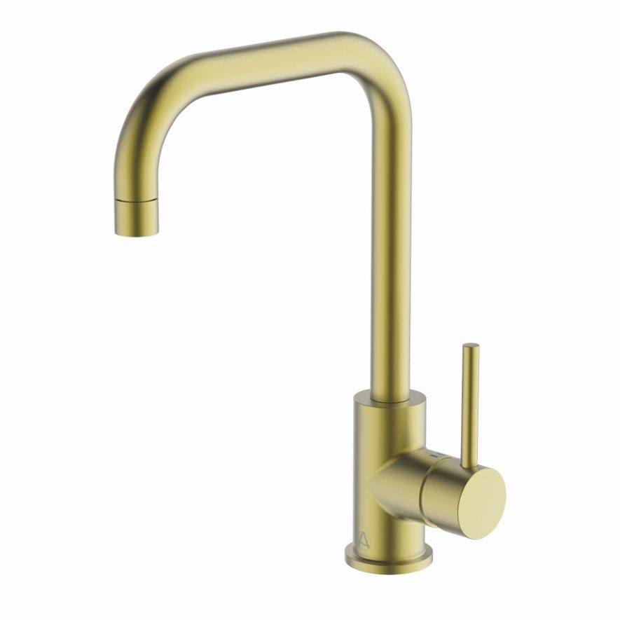 Cove Kitchen Mixer – Matt Brushed Gold
