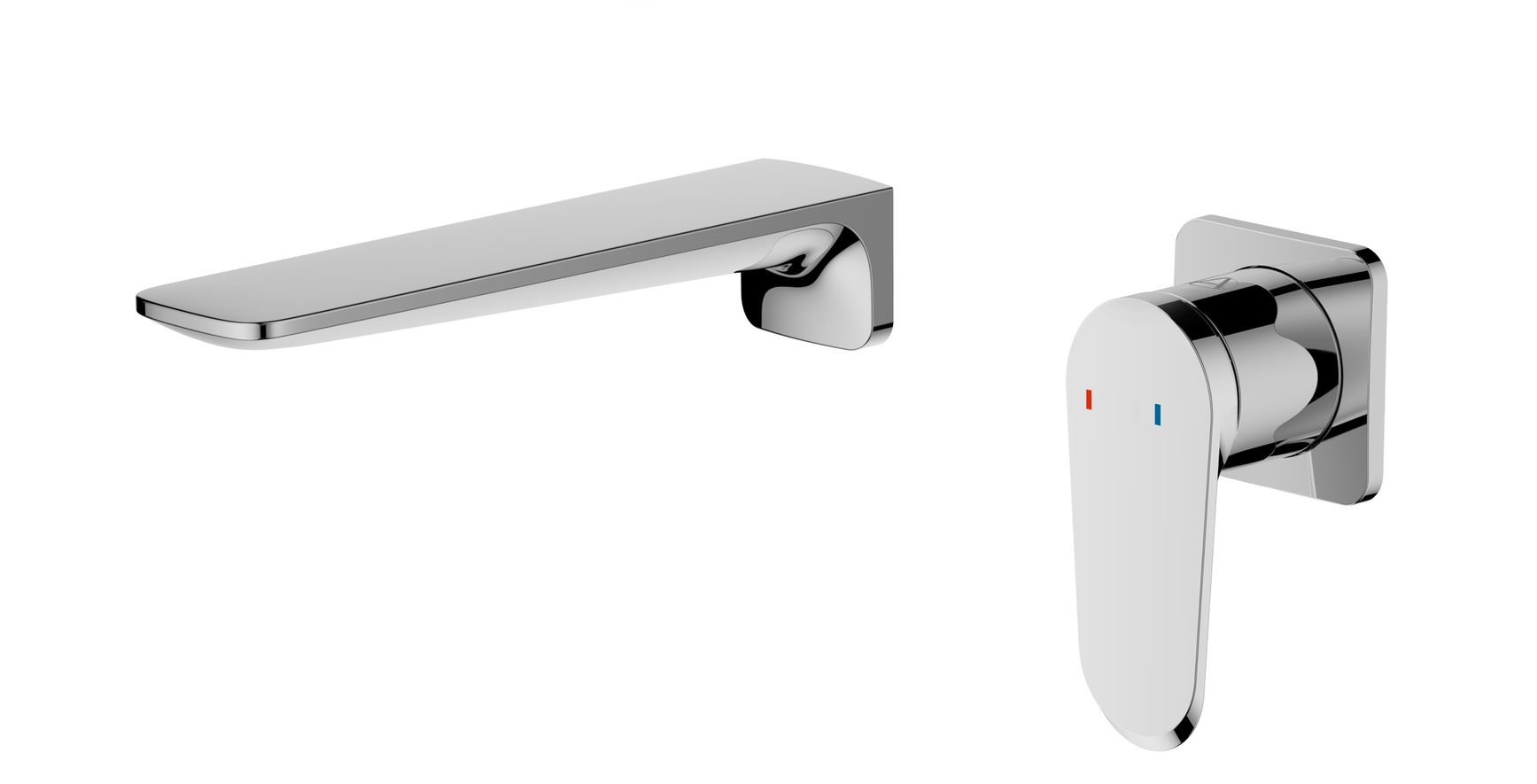 Linea Wall Mounted Basin Mixer