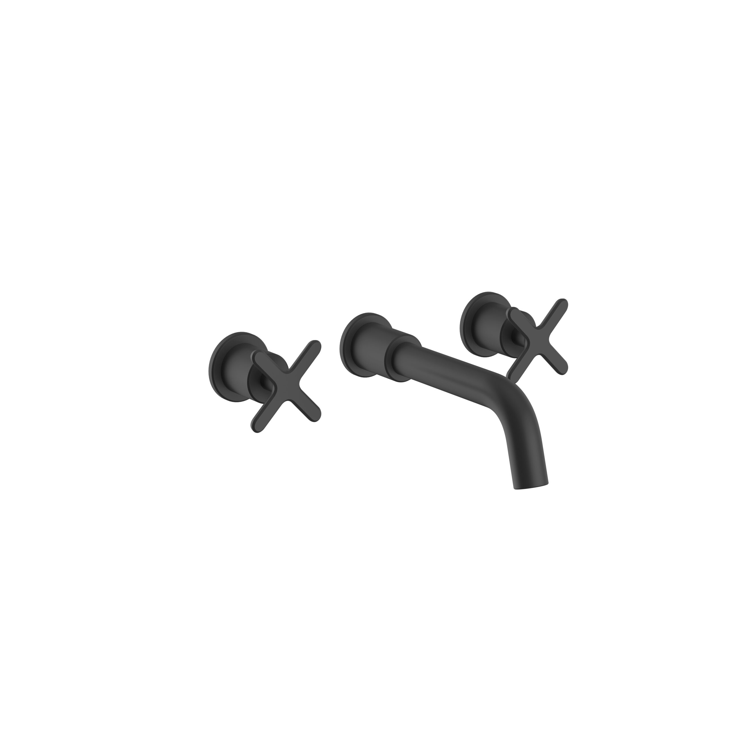 Salcombe 3TH Wall Mounted BAS Matt Black