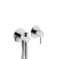 Concealed mixer with wc hand shower