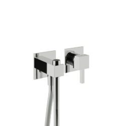 Concealed mixer with wc hand shower