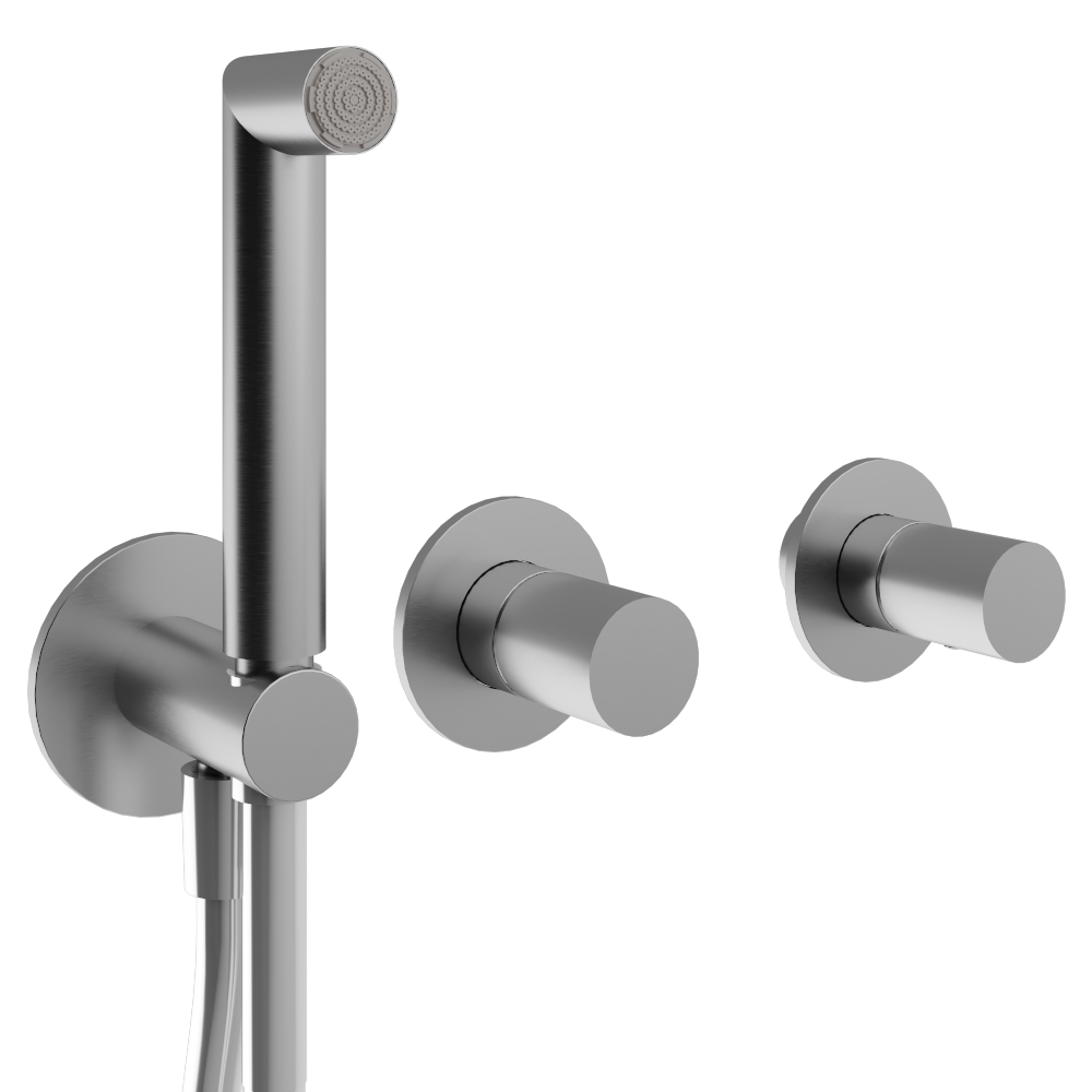 Concealed bath/shower mixer