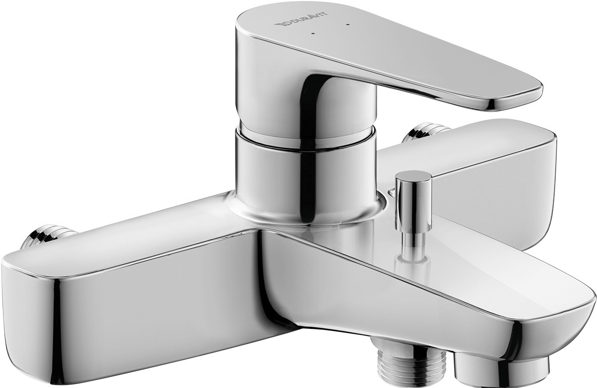 Single lever bath mixer exposed