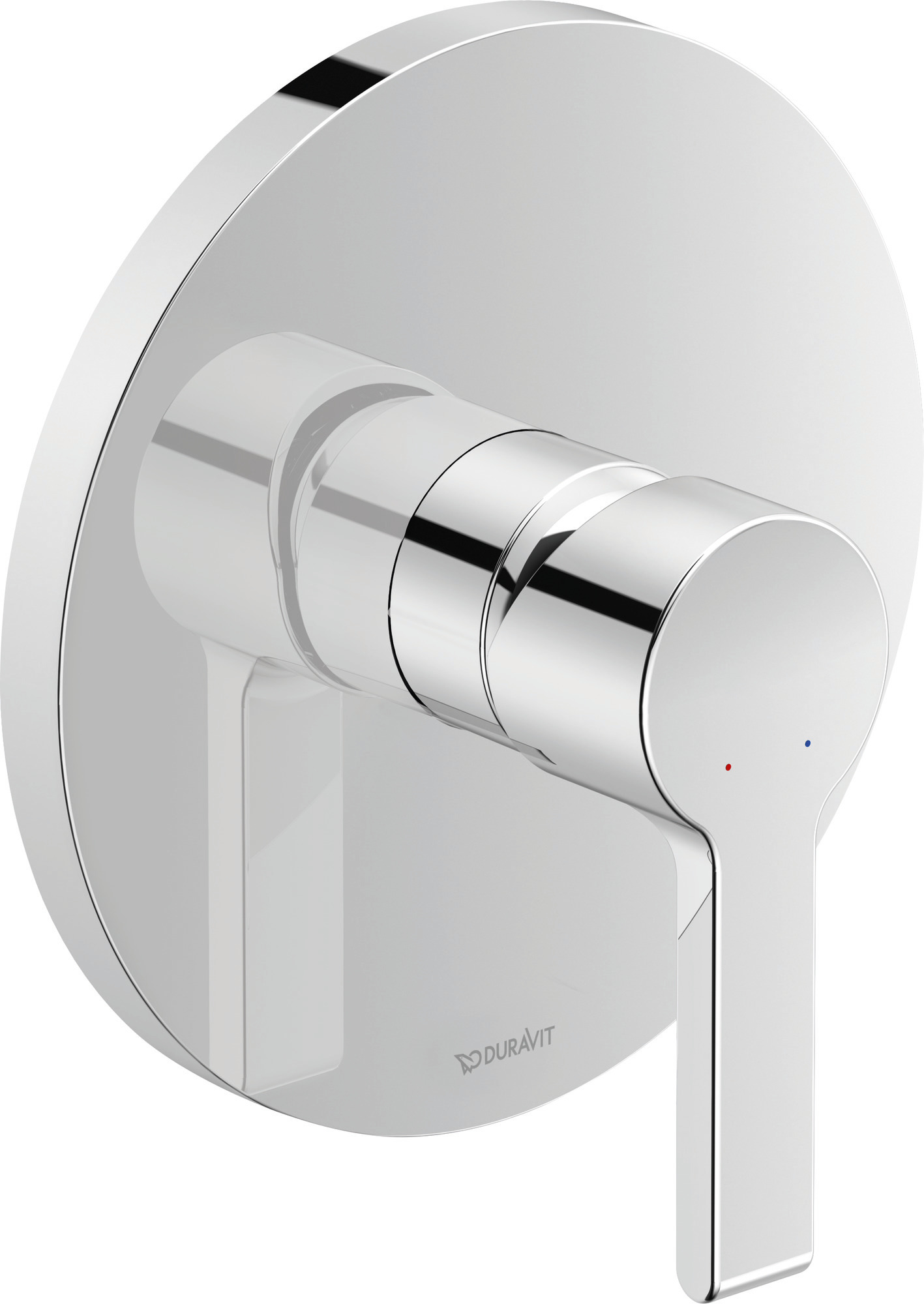 Single lever shower mixer concealed