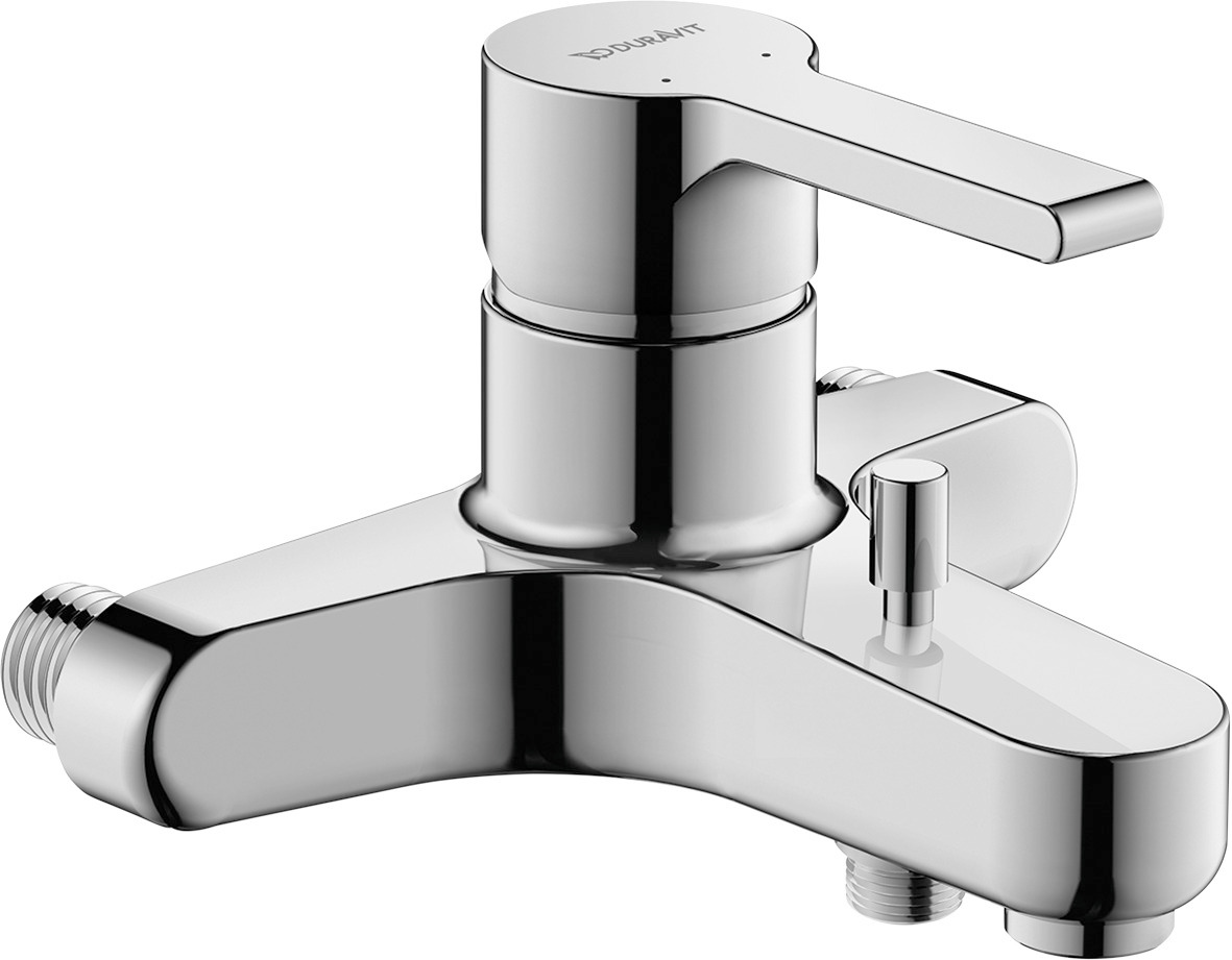 Single lever bath mixer exposed