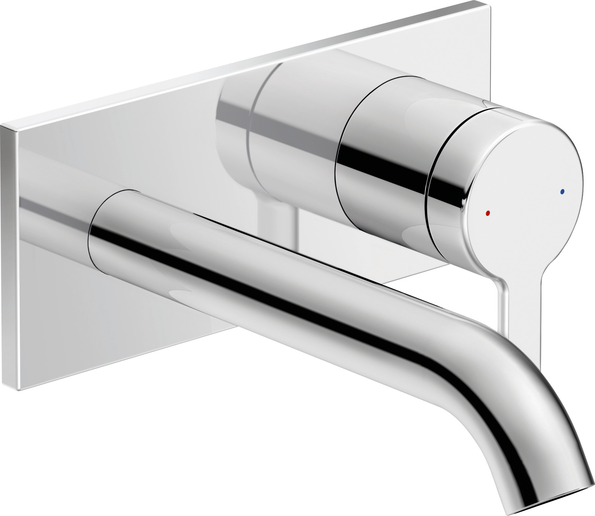 Single lever basin mixer concealed  chrome