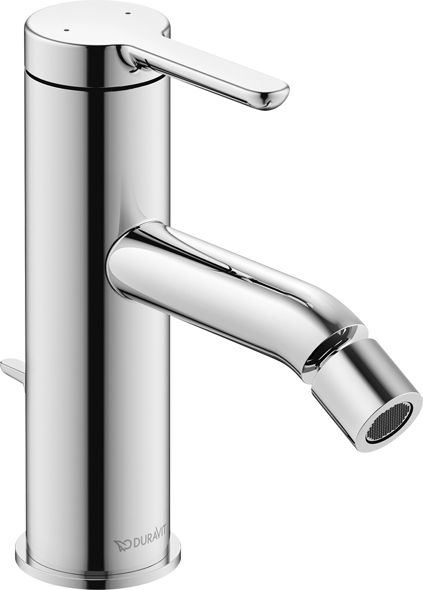 Single lever bidet mixer chrome