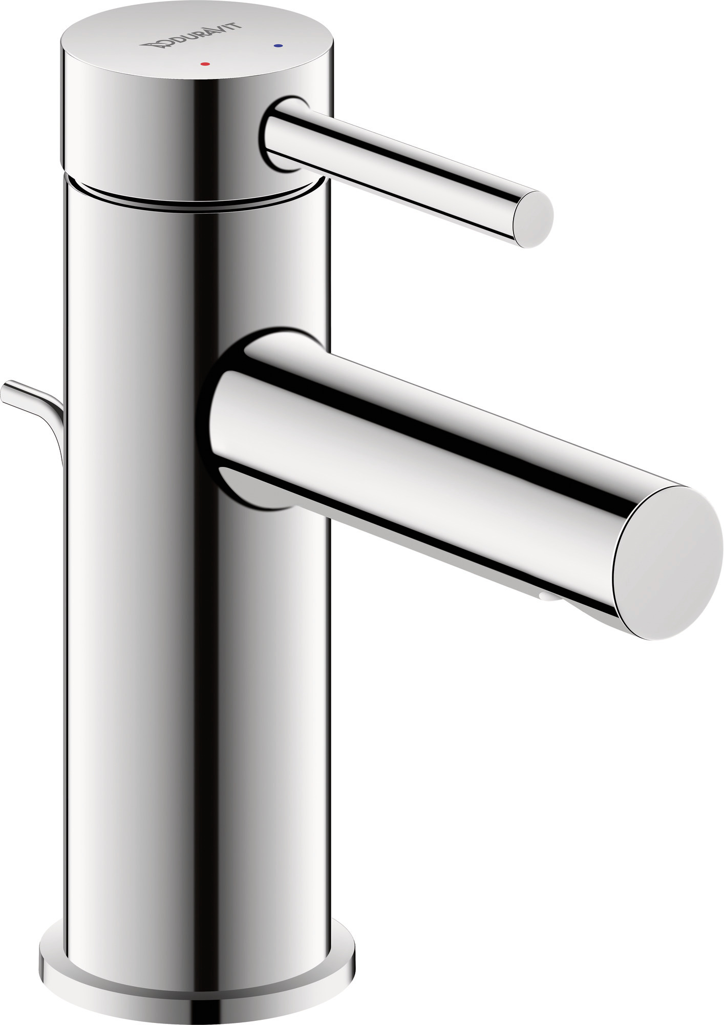 Single lever basin mixer S with pull-rod