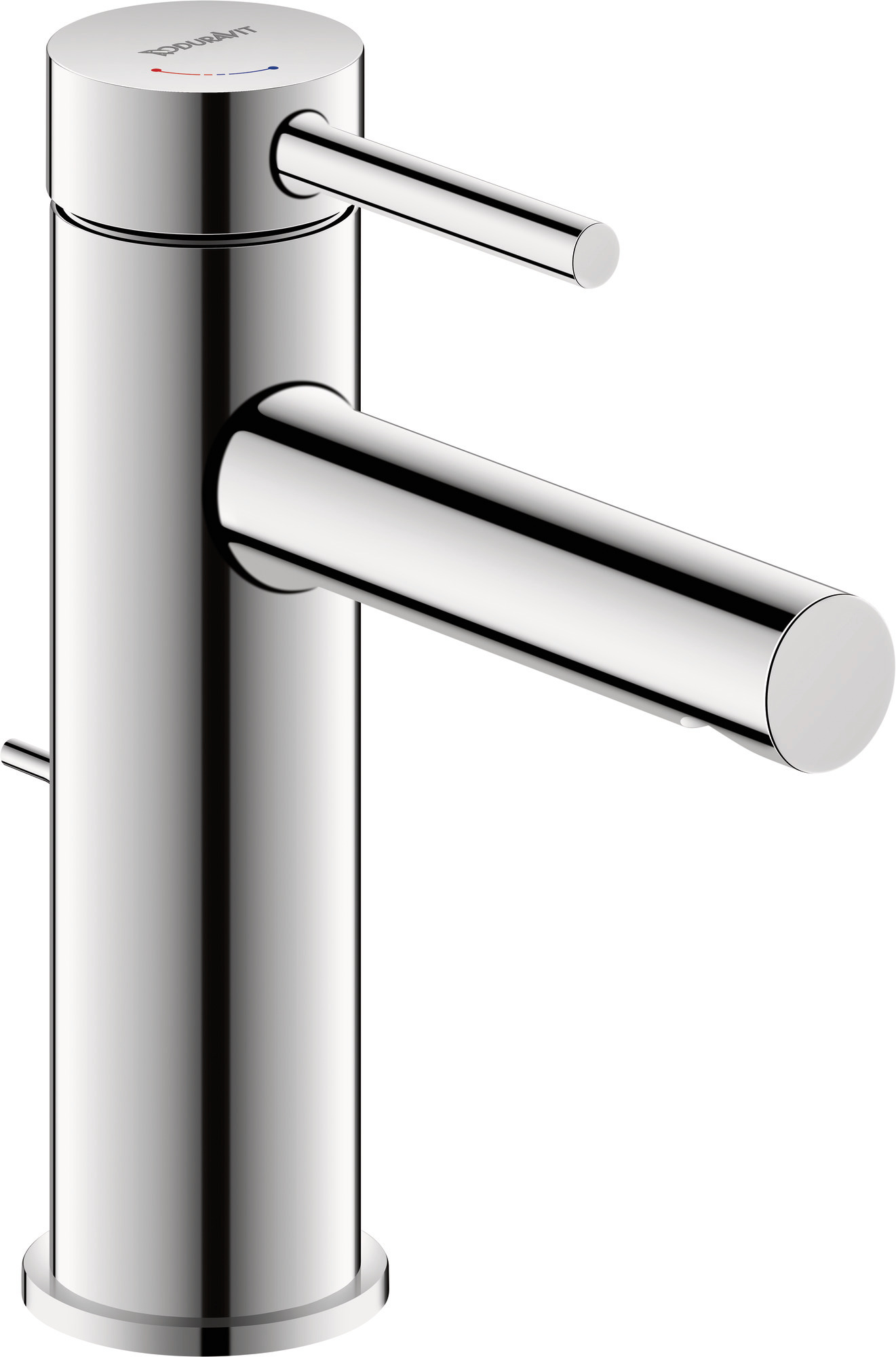 Single lever basin mixer M with pull-rod FreshStart