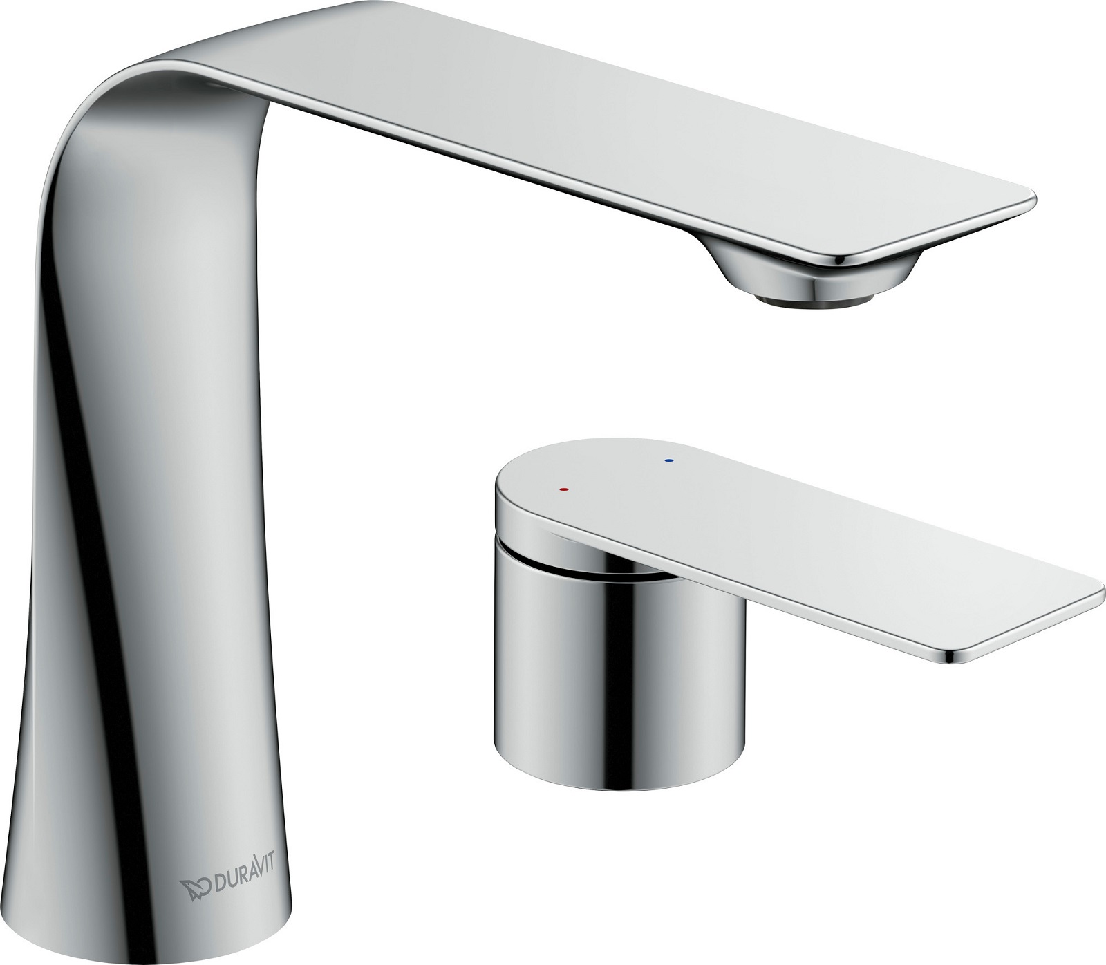 2-hole basin mixer M chrome