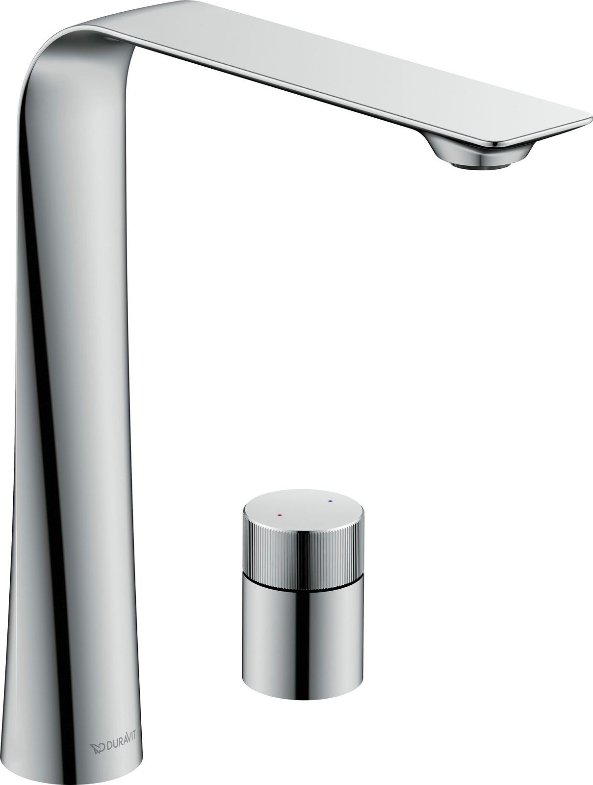 2-hole basin mixer XL with turning handle chrome