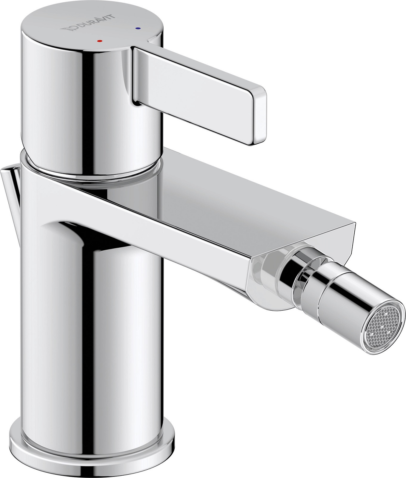 Single lever bidet mixer