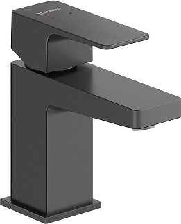 Single lever basin mixer S matt black