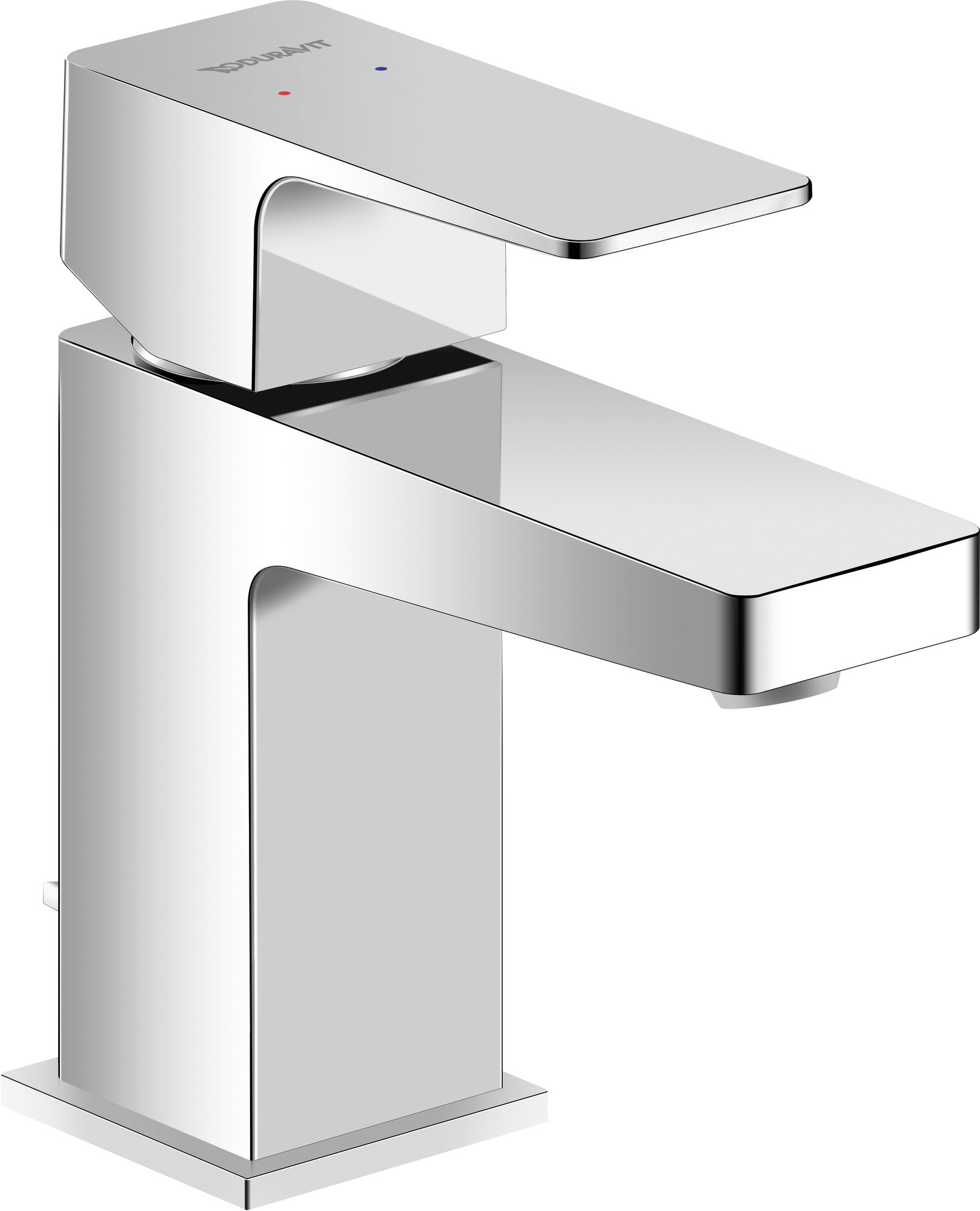 Single lever basin mixer S with pull-rod chrome MinusFlow