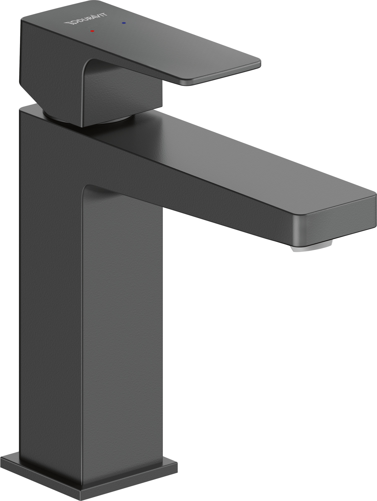 Single lever basin mixer M matt black