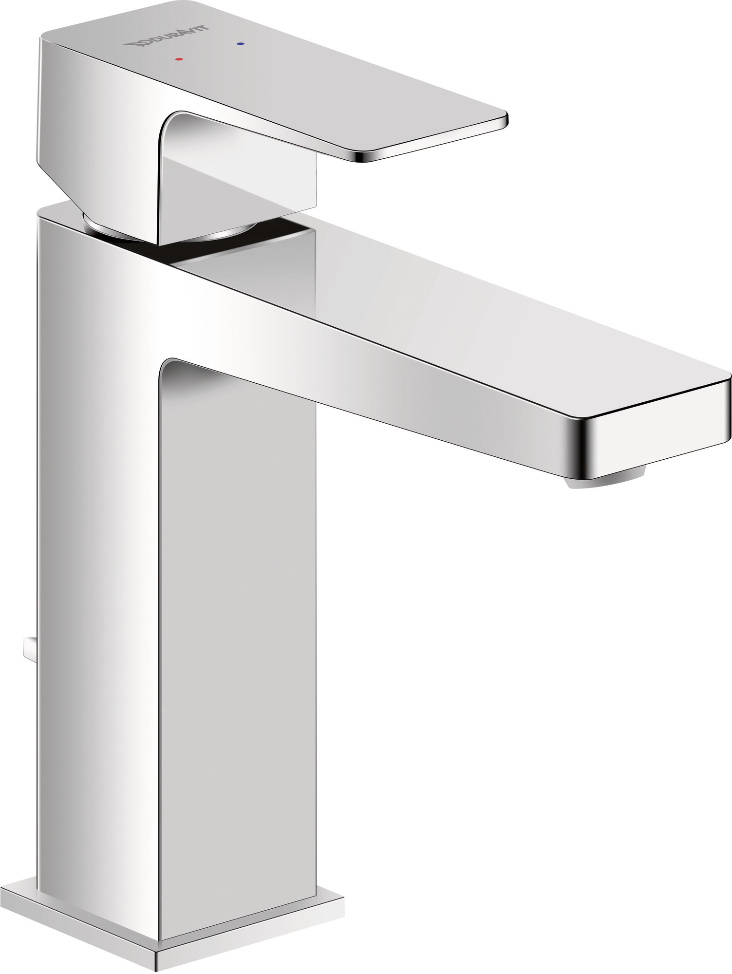 Single lever basin mixer M with pull-rod chrome MinusFlow