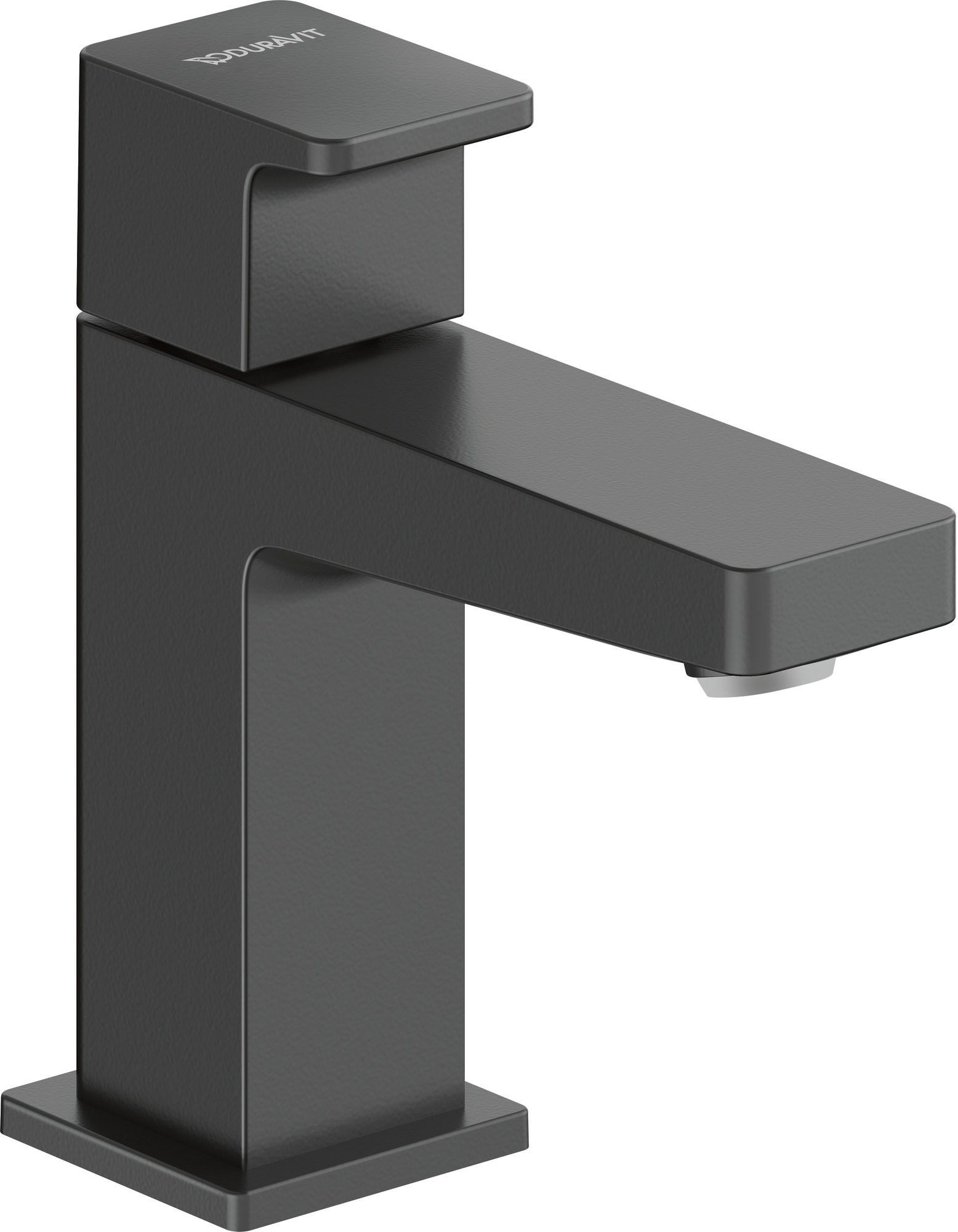 Pillar tap matt black