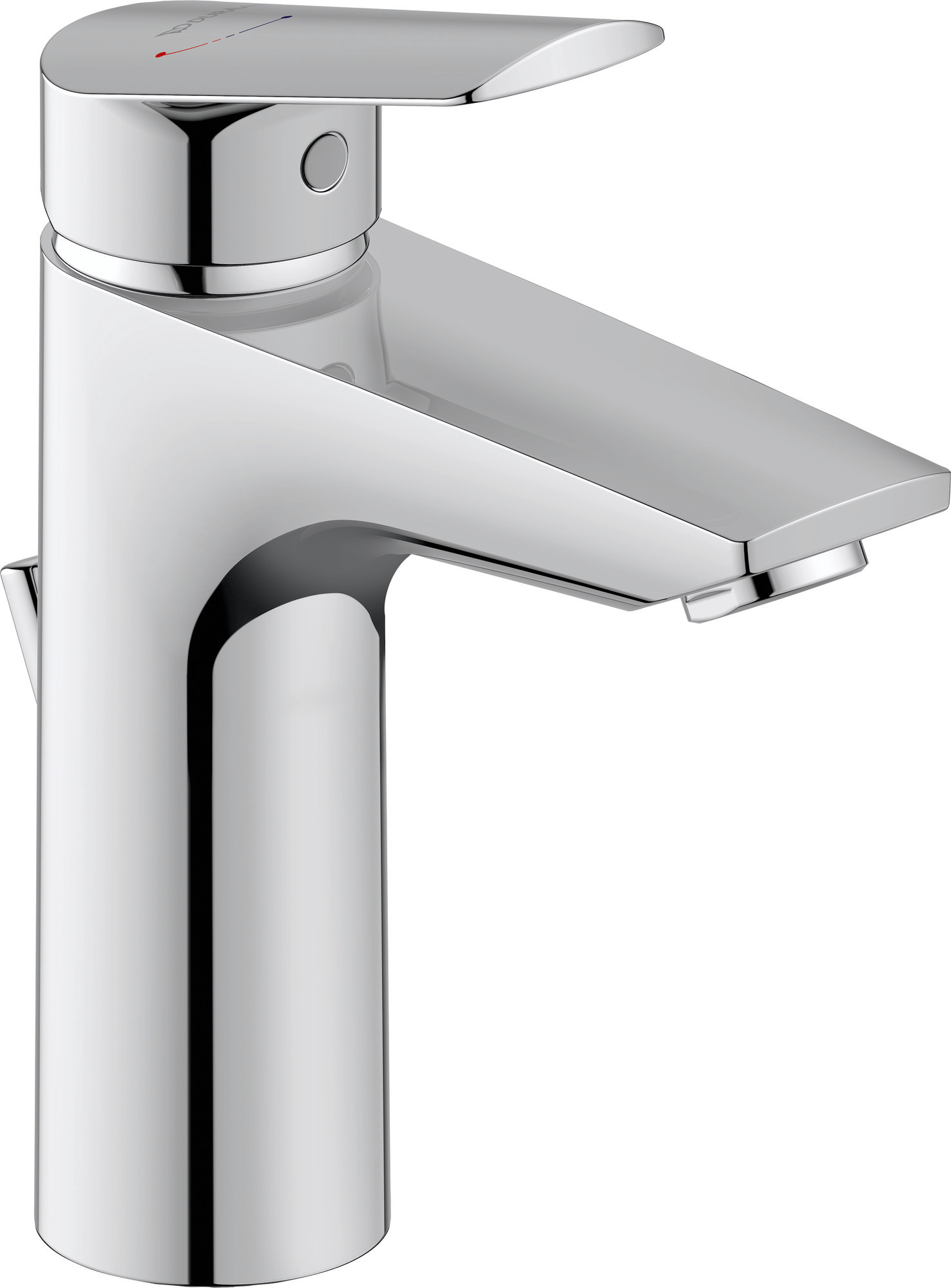 Single lever basin mixer M with pull-rod FreshStart