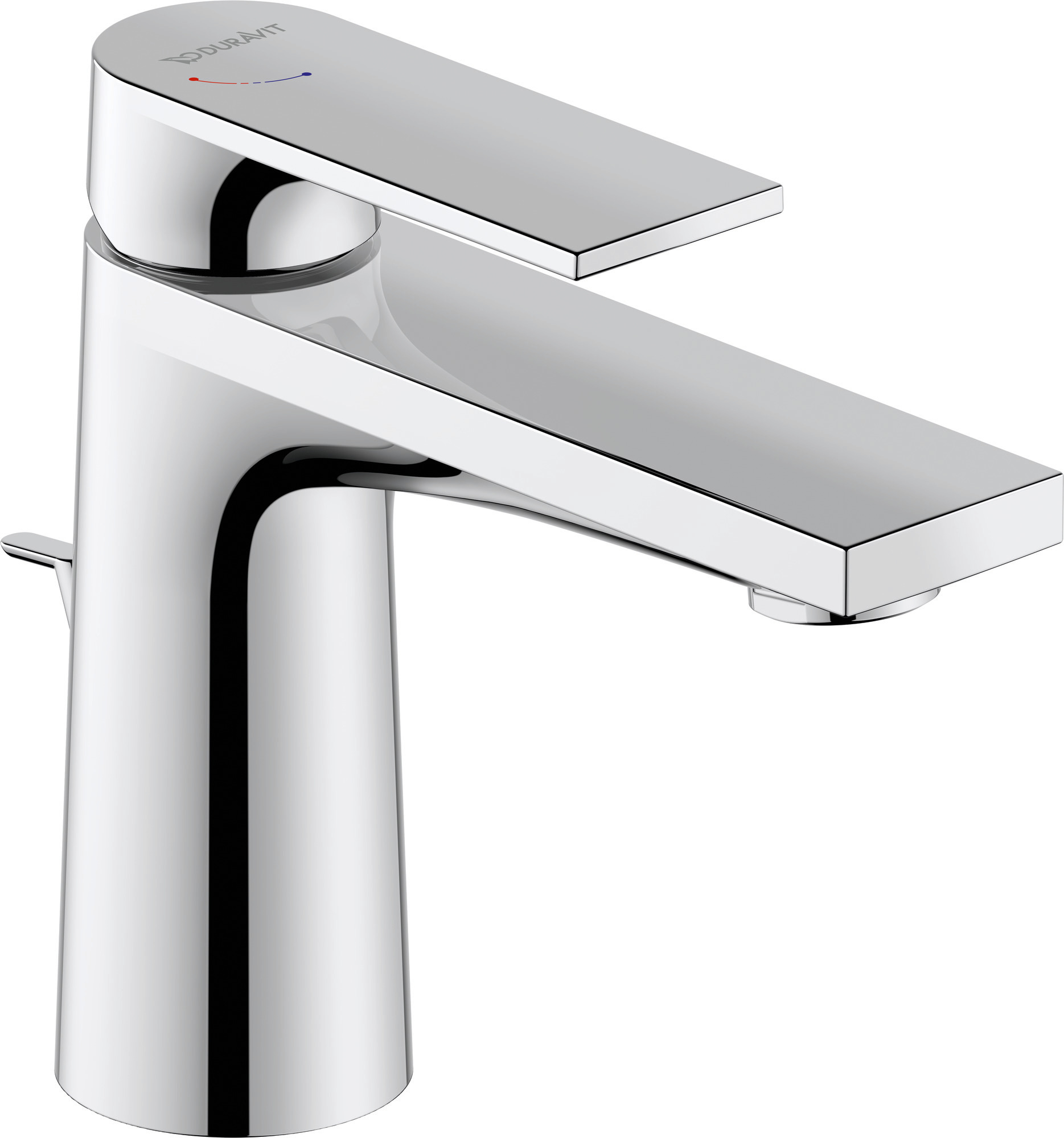 Single lever basin mixer S with pull-rod FreshStart chrome