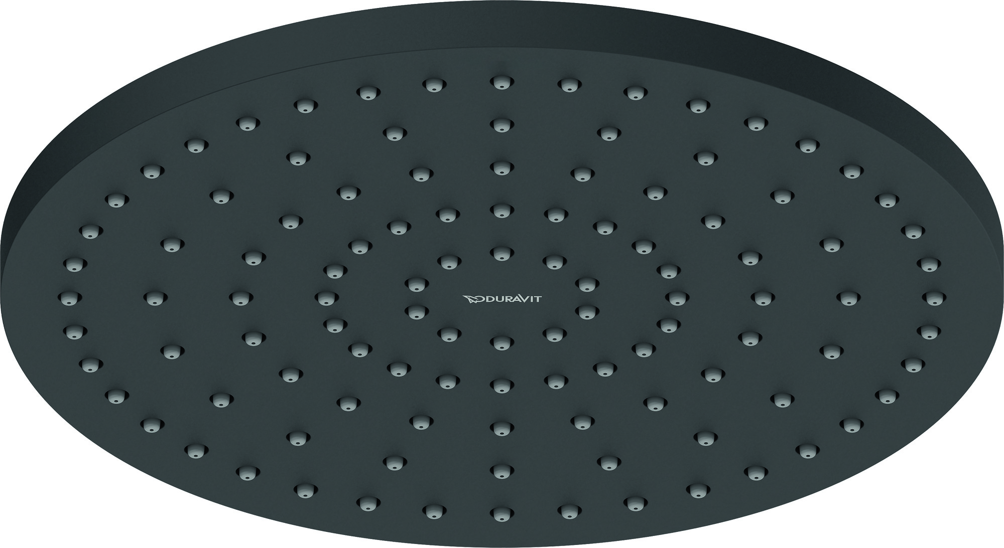 Head shower D250 matt black