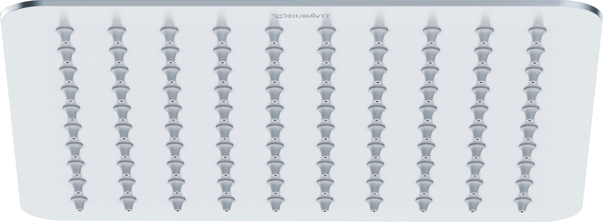 Head shower square 200 chrome