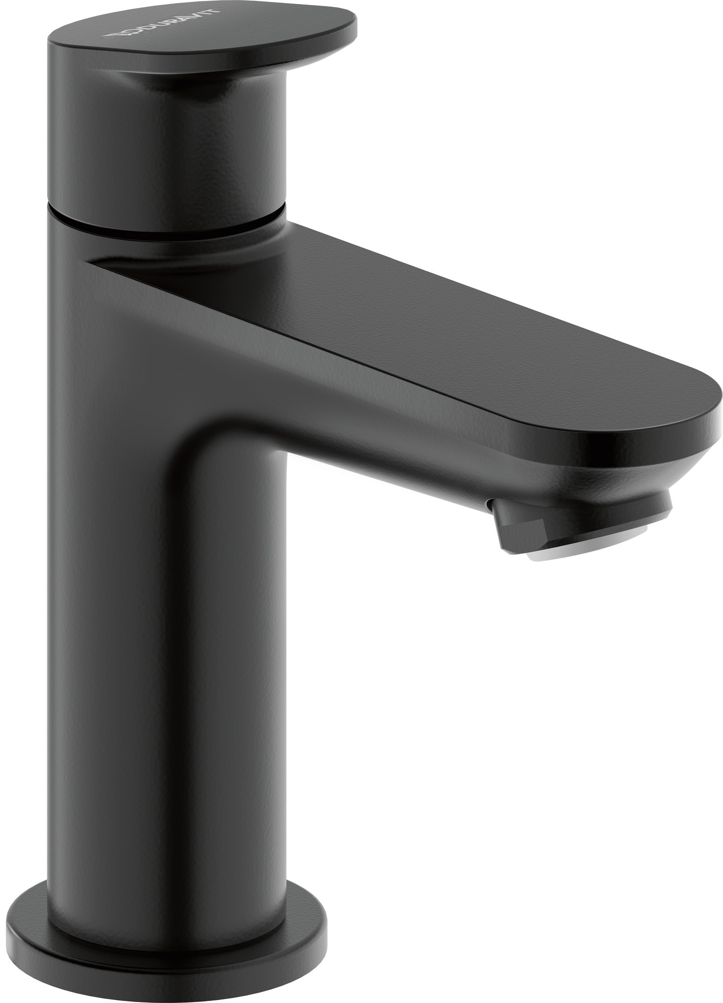 Pillar tap matt black