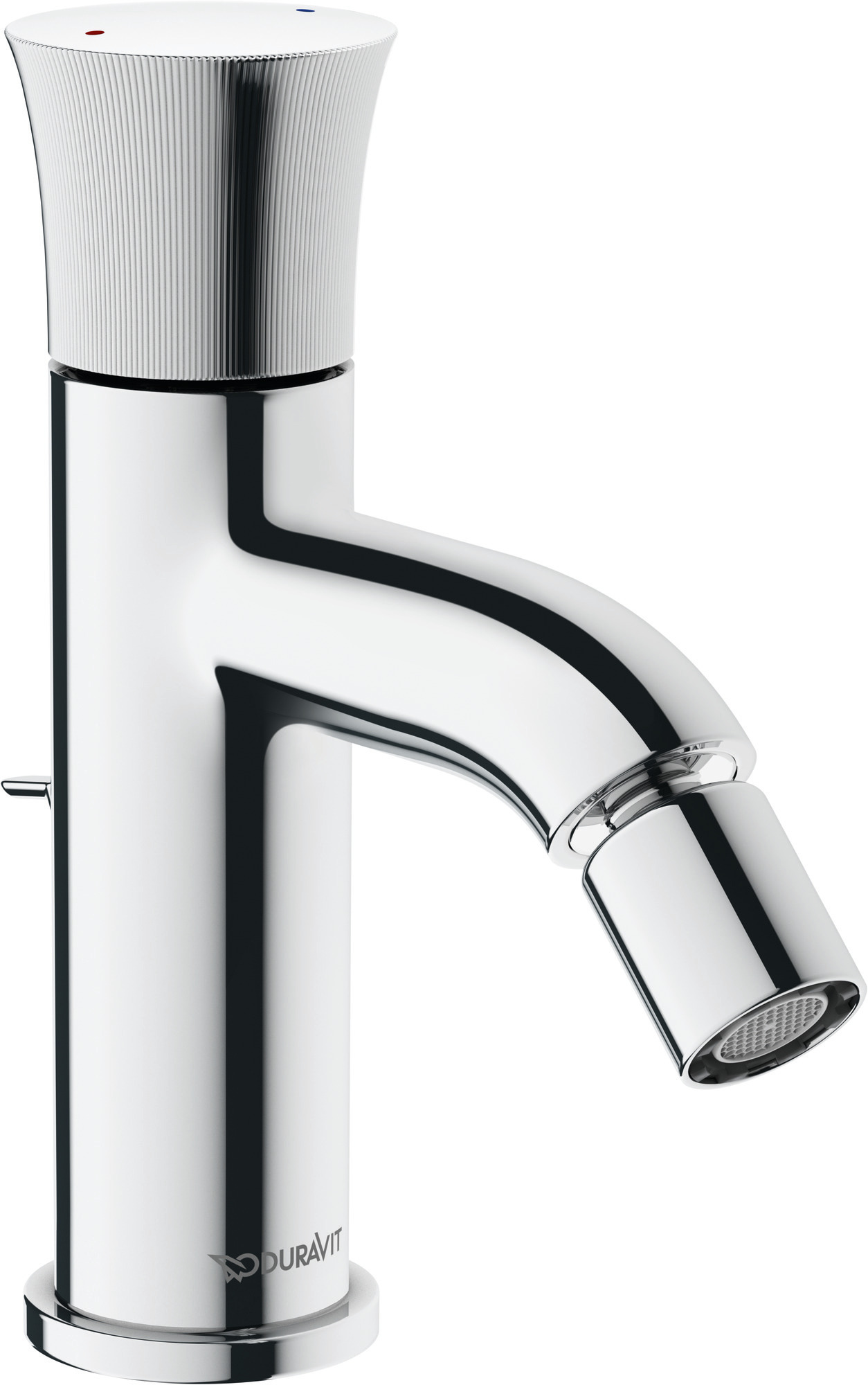 Single lever bidet mixer