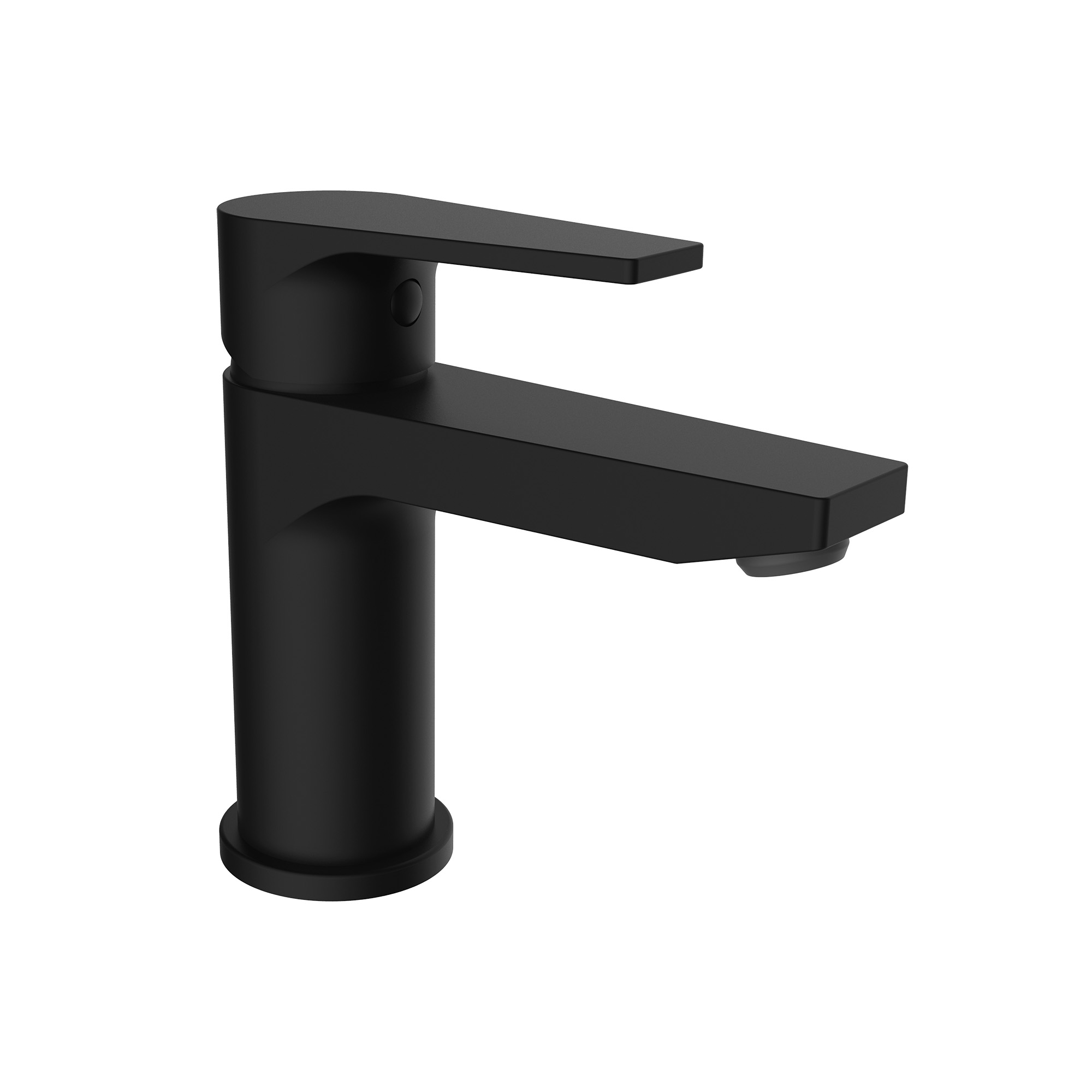 Single-lever basin mixer with aerator and flexible hoses 3/8″ >350mm.