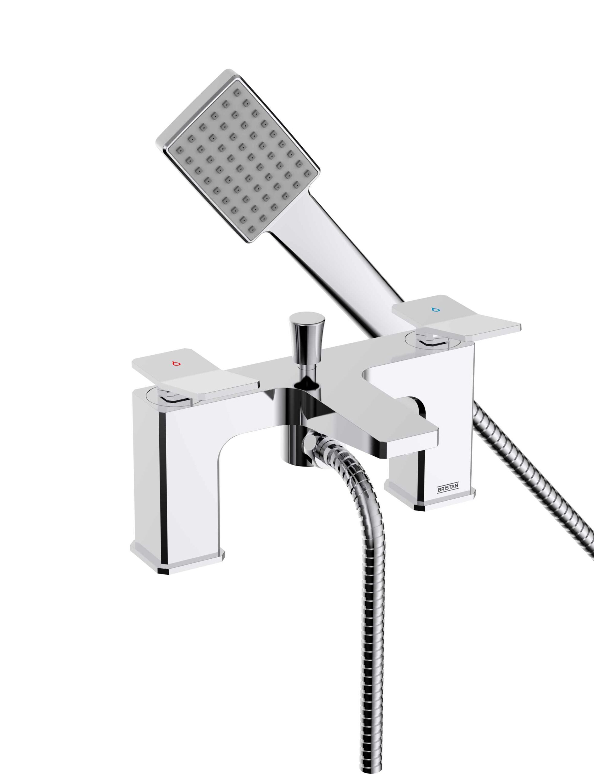 Tangram Bath Shower Mixer Chrome